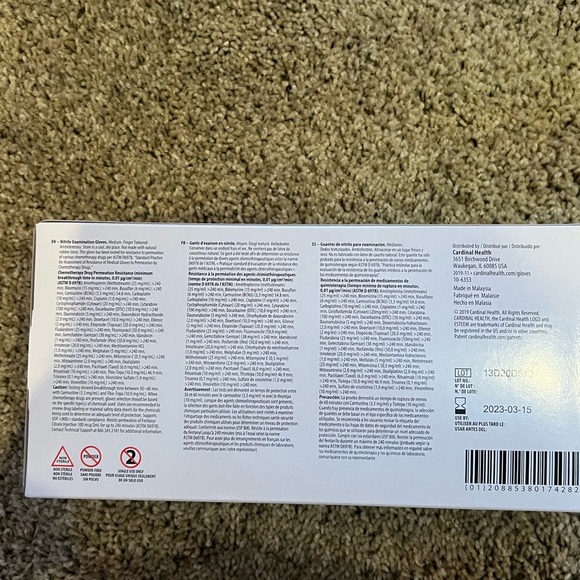 CardinalHealth nitrile exam gloves - Picture 4 of 5